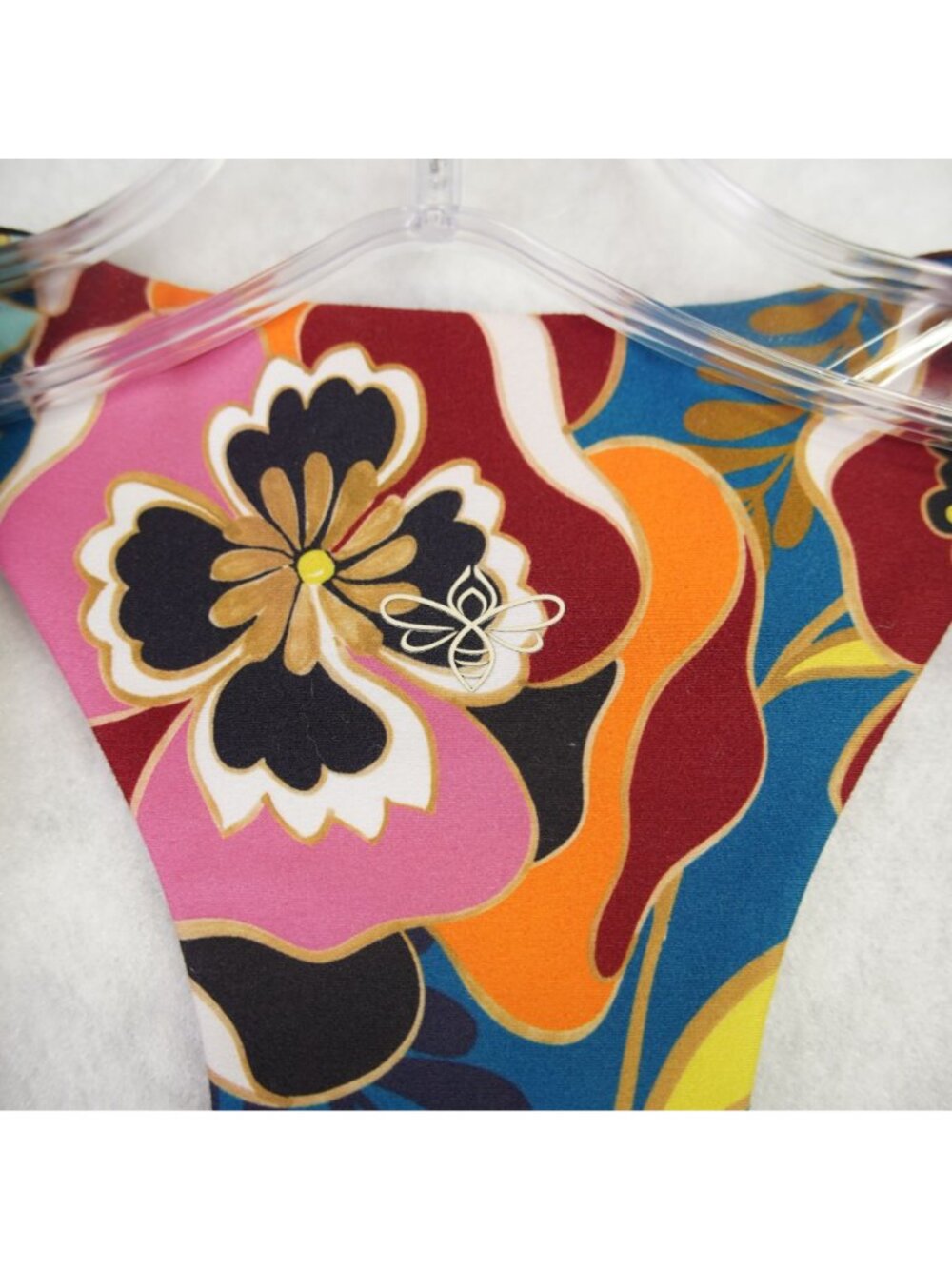Johnny Was Bee Active Reversible Sports Bra Size Small Floral Print - Picture 5 of 7